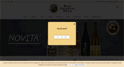 Desktop Screenshot of beerparadise.it